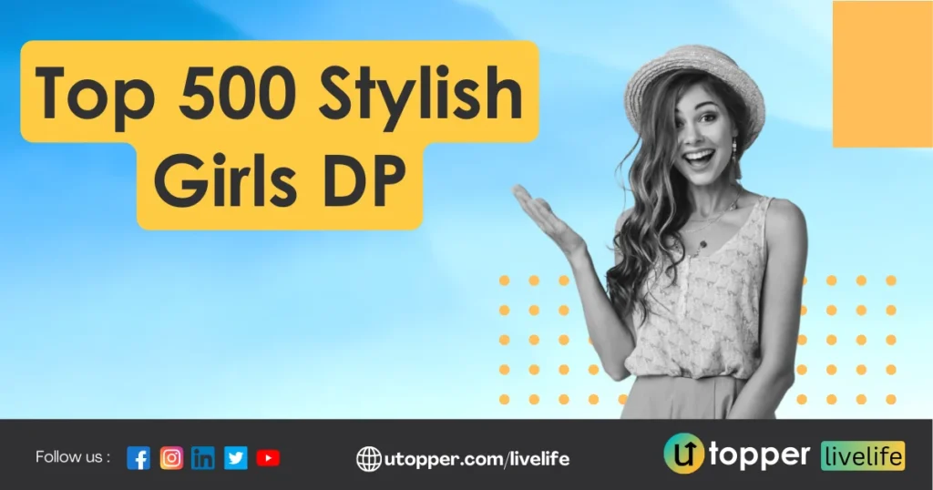 Stylish DP for Girls