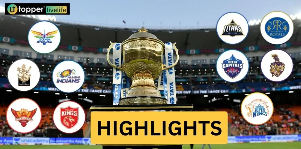 TATA IPL match Scorecard and Highlights