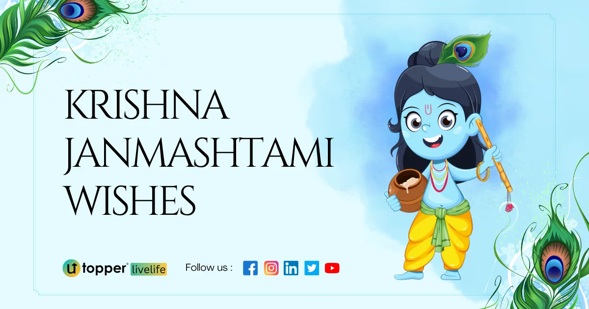 Happy krishna janmashtami Wishes, Quotes, Status and Images