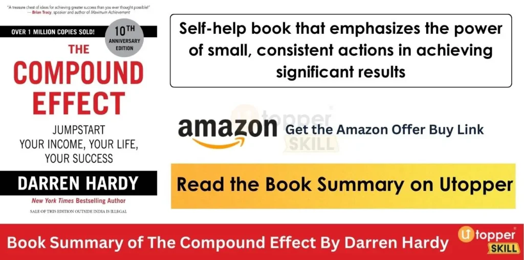 Book Summary of The Compound Effect By Darren Hardy