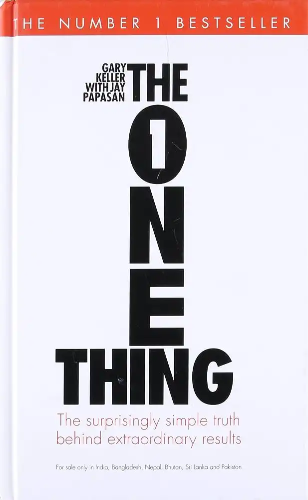 the one thing book