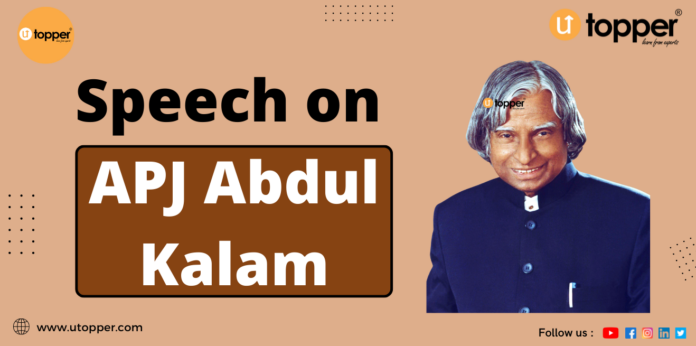 APJ ABDUL KALAM speech