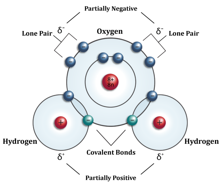 molecular structure of h2o