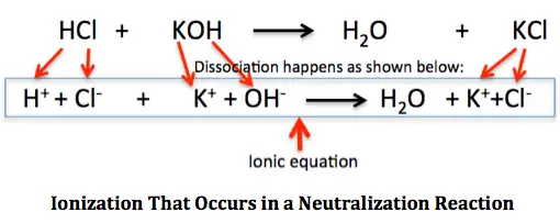 Acid and base ionization