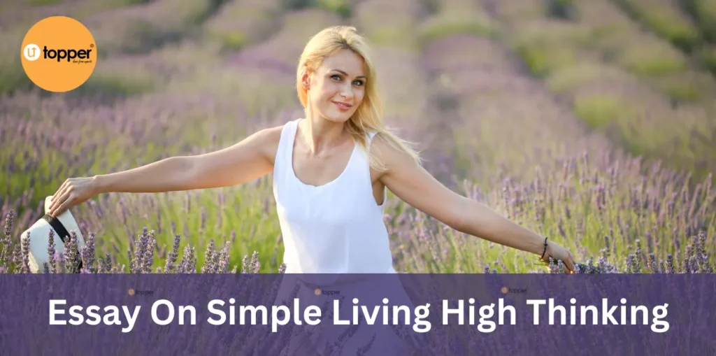 Essay On Simple Living High Thinking